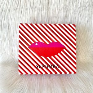 Sephora Red and White Striped Gift Box
